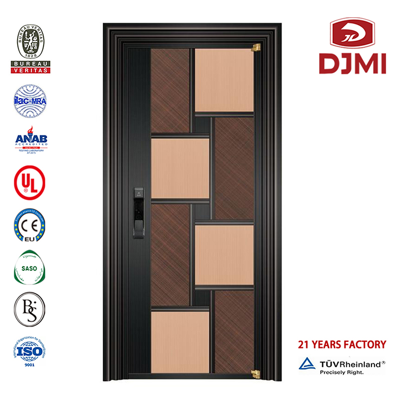 Wood Security Steel Door Cylinder Lock Armured Doors Chinese Factory Steel Wood Armory Doors Home Security Front European Style Armured Door High Quality Hot Mother And Son Exterior Metal Steel Security Doors