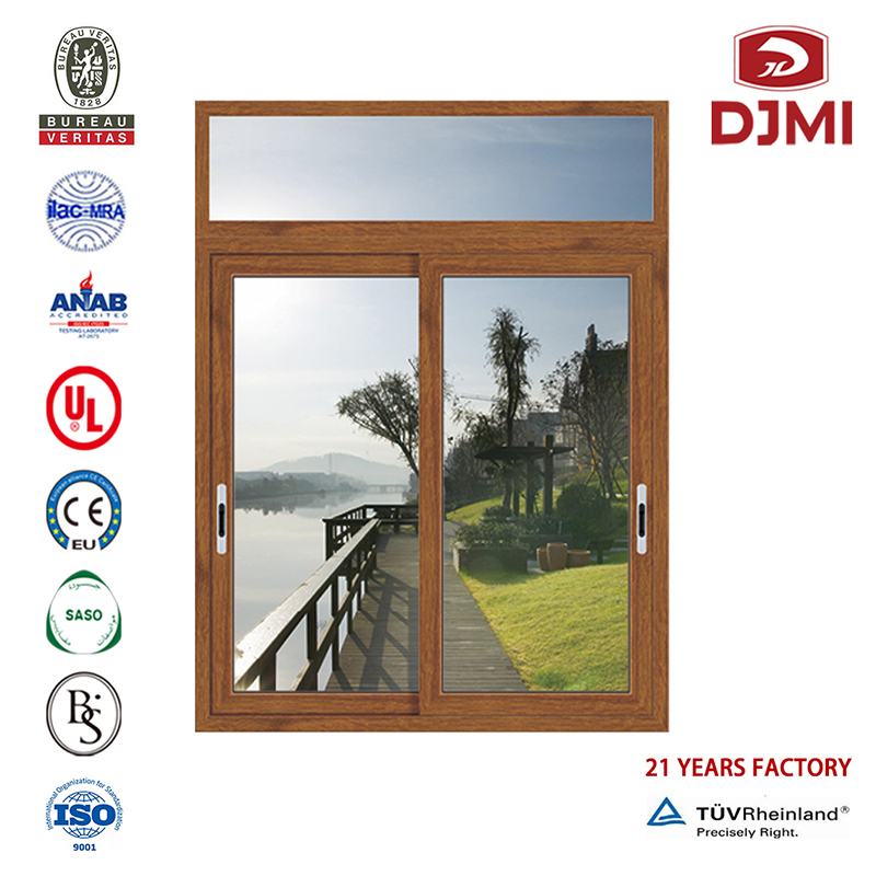 Euro Sistem de Pauze termice Sliding Window German Double Glazing Professional As2047 Standard Aluminium Standard Aluminium Furnizor Usi de înaltă performanță de ferestre de tăiere a ferestrei noi cu ecran de aluminiu