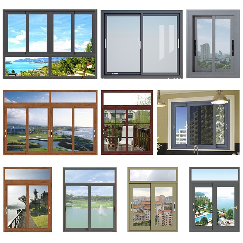 Professional Constructor Fixed Glass Sliding Window New Design Fixat Small for Ventilation Sliding Window brand New Aluminum Fixed Thermal Protection Glass Sliding Sliding Slide Window