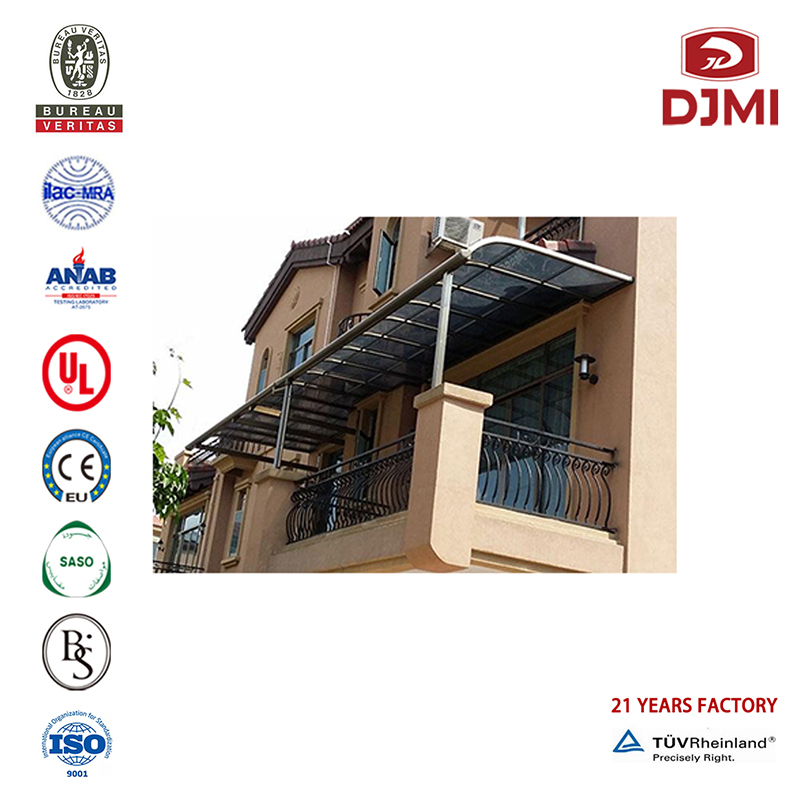 Copertină de design nou din tablă de policarbonat Carport Caropy baldachin nou terasă baldachin acoperiș plat Carports metalic aluminiu Carport Vânzare la cald Blacony Patio autoportant Pergola Huse din policarbonat Carport din alum...