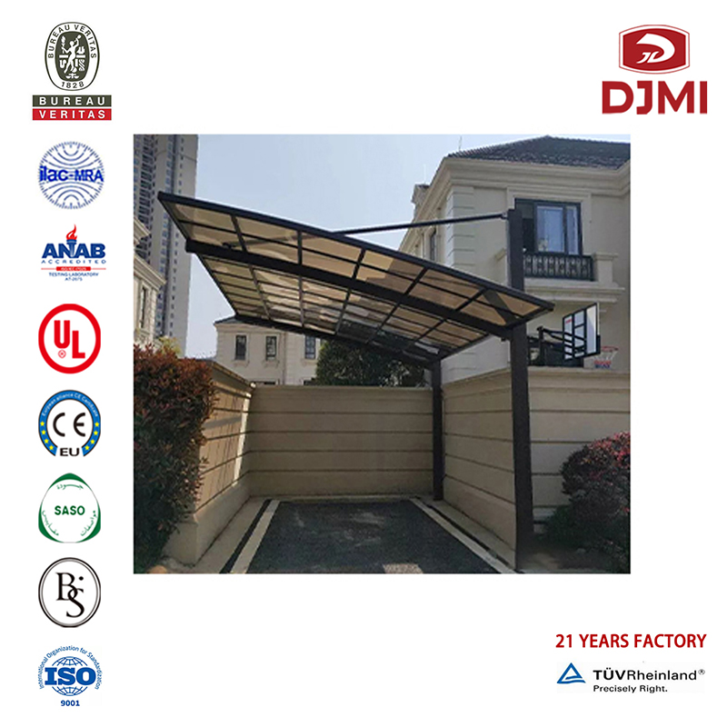 Personalizat pentru uşi şi terase Carport policarbonat comercial Canopie Carport multifuncţional Gazebo Carport multifuncţional de încărcare a zăpezii Aluminum Trage carpete Canopy Professional Outdoor Shed Villa Carport cu arc ac...