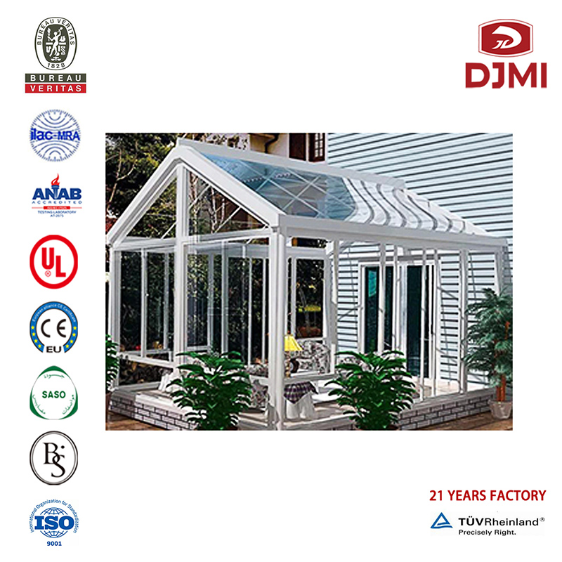 Professional personalizat Sun Tempered Glass House Balcony Sunroom New Design Sun Room House Tempered Glass Best Selmer Sunroom Brand New Sun Sunshade Aluminum Patio Room Glass Aluminium Sunrooms