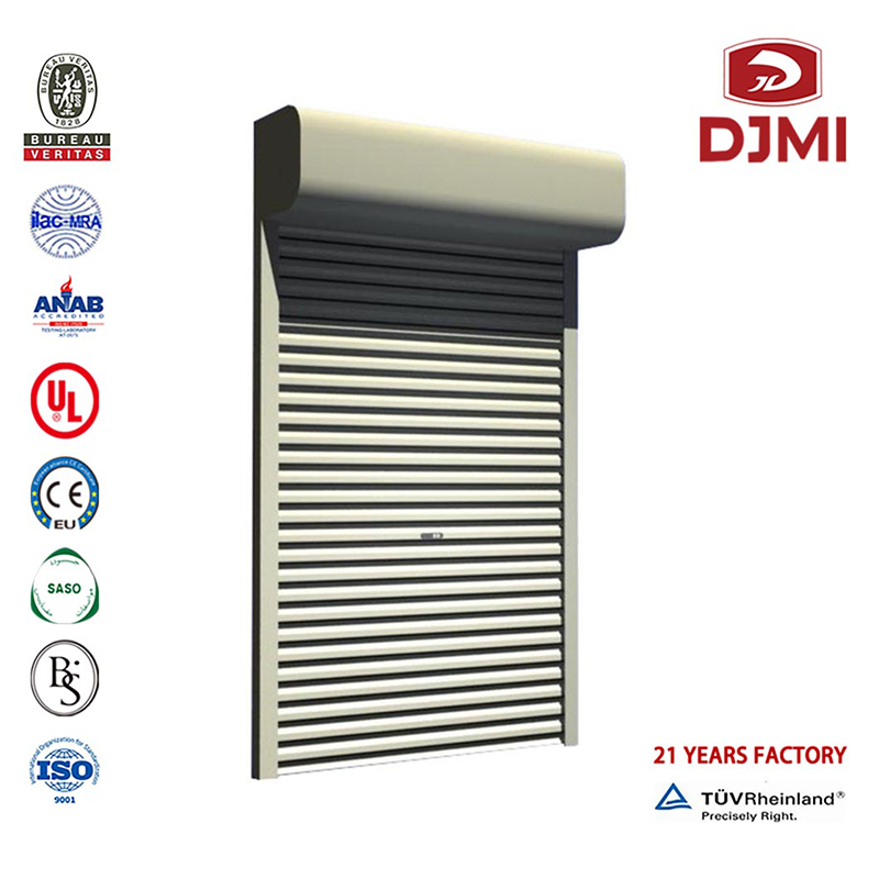 Professional Factory Price Roller Door Door Drawing Aluminum Car Garage Electric Roller New Design Termal Insulation Garage Brand New White Shutter Roller Door Garage Us