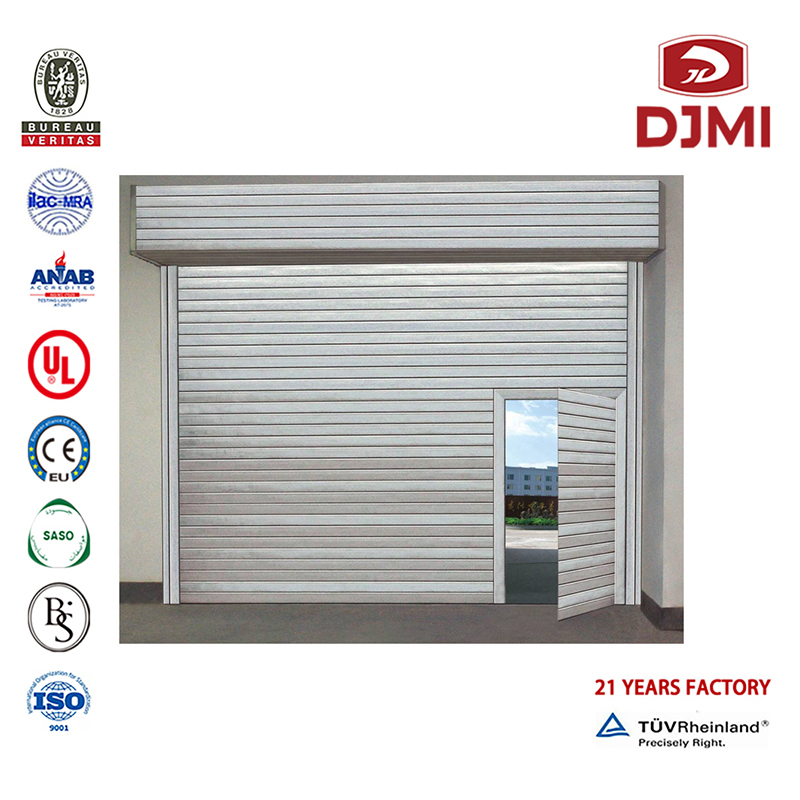Încălzirea cu role de calitate bună a navetei de izolație termică Usi de izolație Galss Garage Usi multifuncționale Aluminum Roller Shutter Sectional Arage Garaj Electric Usa Professional Pret Roller Door Drawing Aluminum Car Garage