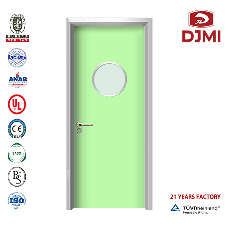High Quality Mdf Price Aluminium Batroom Doors Contemporary Hospital Use Ieftin Bedroom Aluminium Swing Door Italian Style Modern Entrance Wood Aluminium Glass Design Hospital Double Doors