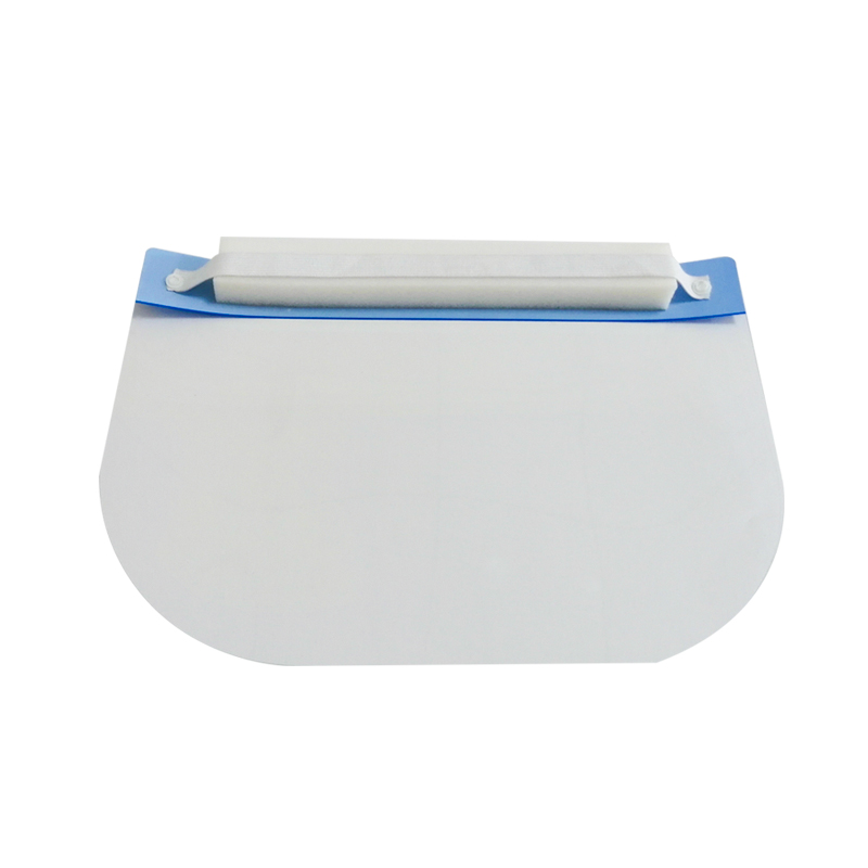 EN166 Scut personalizat de protecție transparentă pentru adulţi Clear Visor Face Shield No Fog with Sponge