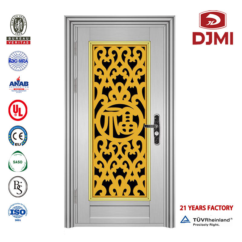 Uşi exterioare Designs Top Quality Stainless Steel Entry Door Iefty Exterior Security Door Wholesale Commercial Price Entry Stainless Steel House Doors personalizate Sus 304 Sliding Commercial Double Doors Stainless Steel Glass Door