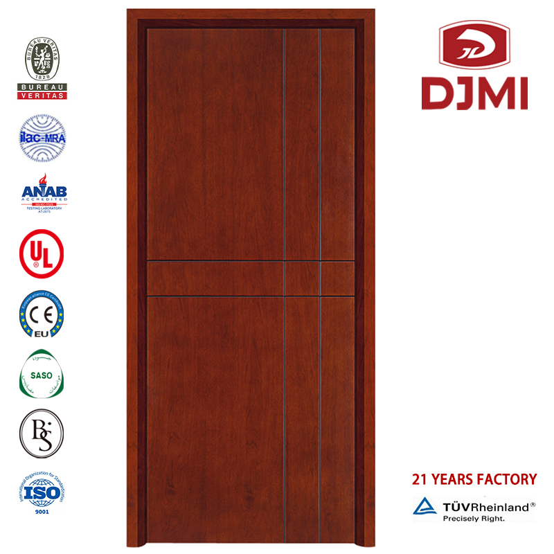 Ul Compozite Usa de lemn Usa de Interior Solid Wood Door Us Usi de Foc Usi personalizate Veneer Single Fire Probe Door Solid Wood Interior Usi Noi Setări 3X3 cadru China Producator Fire Solid Wood Door