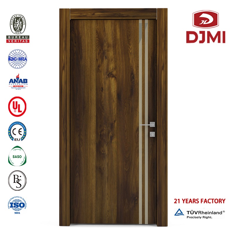 Usi personalizate Wood 90Mins Fire Rated Wood Door New Setts 20Minute Wood Self Closing Fire Door Chinese Factory Wood Doors Fd30 Usi de lemn