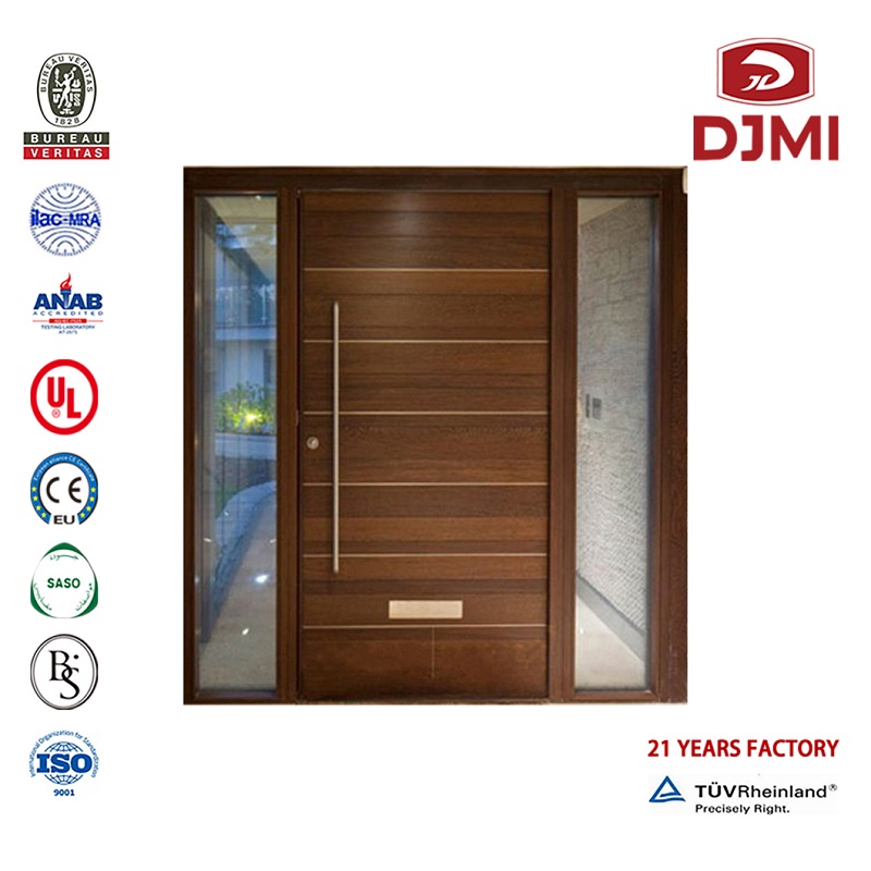 Preț de lemn în India personalizat Sliding Track Doors polonez Culoare lemn Artistic Usi noi Setări simple de intrare din lemn Modern Solid Wood Door