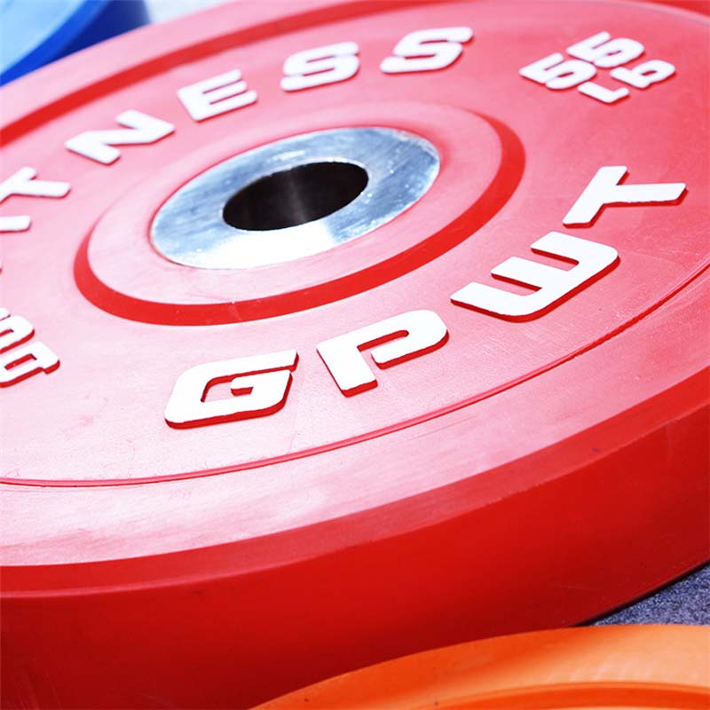 Fitness Custom Gym Rubber Concurență de ridicare a greutății plăcilor Bumper pentru vânzare