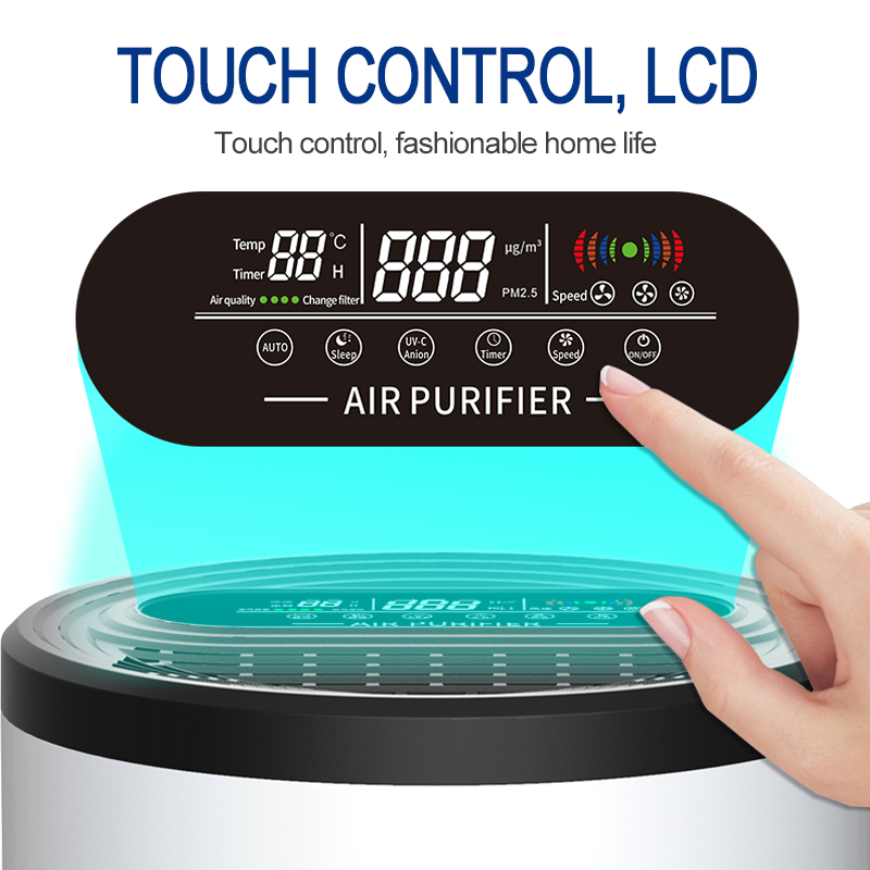 Smart Home Air Cleaning Active Carbon Anion Negativ purificator de aer ionic