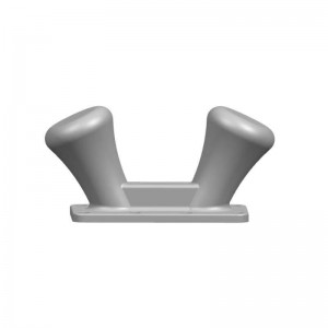 Rinichii din marina turnate de fier Bollard cu culori vopsite personalizate