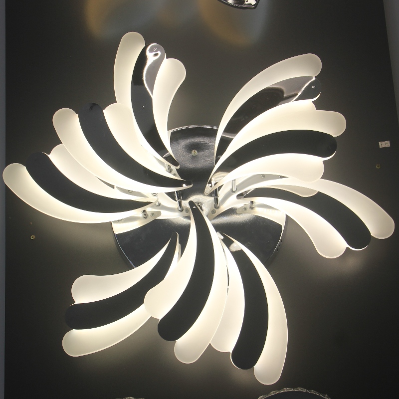 led plafon lamp ă Styllish PC capac cu rezistente la ultraviolete și împotriva îngălbenirii