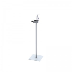 TMJ706 Gratuit Standing One Side Floor Metal Hand Sanitizer Afișează Rack