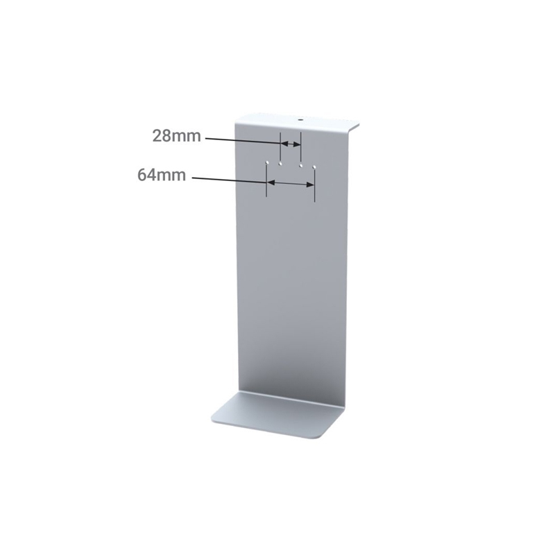 Fabrica TMJ709 Free Standing Metal Single Side Floor Sanitizer Dispensor DispArată Rack