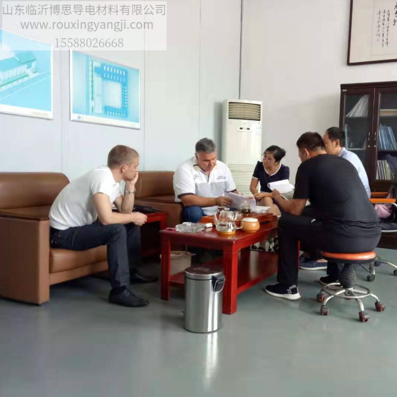 Clienții ruși au vizitat compania noastră pentru afaceri