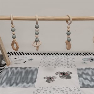 Playmat din lemn pătrat --Kola