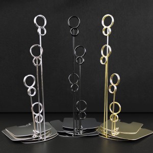 TMJ715 oțel inoxidabil publicitate etichetă de bază preț clip tort produse de copt magazin prețul de afișare clip