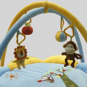 Covor de joacă pentru copii cu flori - Leu