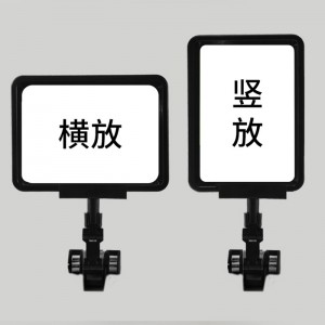 TMJ POP 029 Supermarket Shelf Plastic Price Data Strip Titulari etichete Tag Holders Semne pentru Suprafață plată cu bandă adezivă