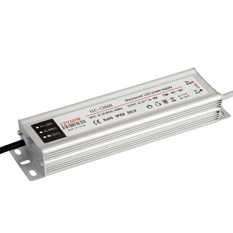 12V 60W Conducătorii auto cu LED- uri fără apă