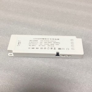 Alimentarea cu energie electrică a conducătorului cu LED pentru alimentarea cu tensiune constant ă a conducătorului auto pentru lumina liniei 12V 60w