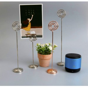 TMJ PP-540 brand high-end creative oțel inoxidabil clip vertical desktop Table track Table raft Antrep Pret de produse