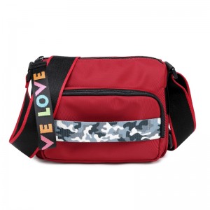 Producator en-gros 2020 Noua moda Femei \\\\\\\\\\\\ Steaua Square Square Nylon Zipper Punct de telefon mobil sac un singur umăr diagonal Cross Bag personalizat