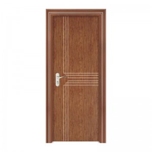 preț fabrică ușă wpc de înaltă performanță ușă de baie pentru Israel Arabia Saudită piață inter usi din lemn ușă modernă de casă