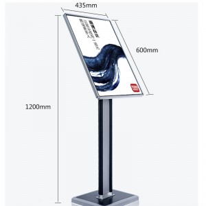 TMJ PP-552 Outdoor Poster Afișează stand Picture Snap frame floor Stand
