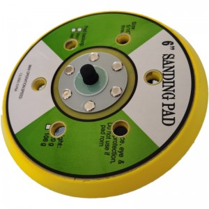 Furnizat din fabrică 125 mm Disc de rezervă de 5 inci Suport de cauciuc abraziv Suport de șlefuire pneumatic cu șlefuit pneumatic M14 150 mm M14