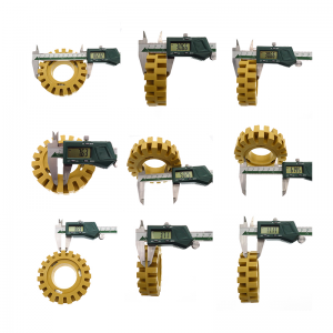 4 inci 100mm Roata de ștergere a cauciucului Whizzy Roata Vinil decal pentru foraj