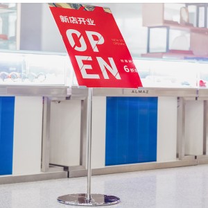 TMJ PP-557 Afișaj ieftin în aer liber Roll Up Banner Frame Publicitate Stand de afișare