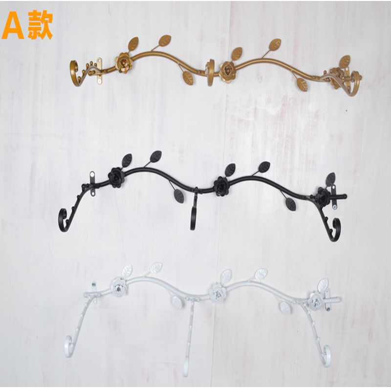 TMJ PP-561 Îmbrăcăminte montate pe perete Rack Haine de oțel Stainless Hang Rack pentru Garments Showroom Afișează