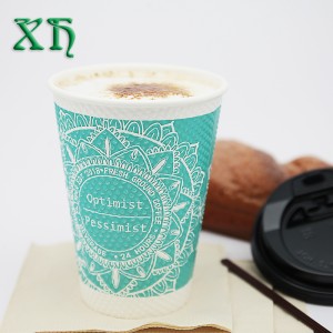 Ceașcă de cafea de 12 oz cu hârtie de perete