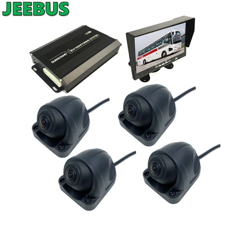 Sistem de monitorizare AHD 1080P 3D 360 Bird View All Round Camera pentru camioane Van Bus Heavy Duty