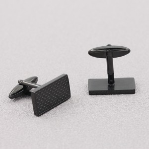 Moda de bijuterii Accesorii Shirt Cufflings Black Plated Classic Gift for Wedding Besitness