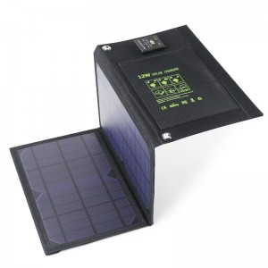 12W Sac Solar pliant