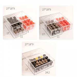 TMJ PP-586 ODM Tabel top clear acrilic nespresso cafea capsulă suport suport suport afișaj