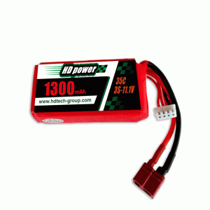 Baterie lipo HD POWER 1300mAh 35C 3S 11.1V