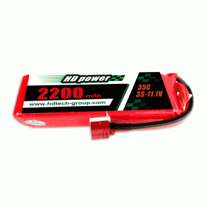 HD POWER 2200mAh 3C 3S 11.1V baterie lipo