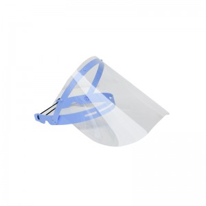 EN 166 Anti-Splash Detașabil Faceshield Siguranță Face Shield Shield din plastic Face Face cu cadru reglabil