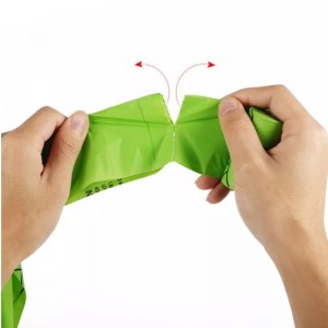 Saci biodegradabili de gunoi pentru animale de companie saci de rahat pentru câini compotabile de porumb Saci biodegradabili