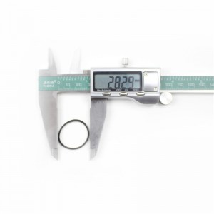 Vânzare directă din fabrică bandă de cauciuc natural negru cu diametrul de 25 mm, cu elasticitate ridicată și rezistență la vânzare cu ridicata