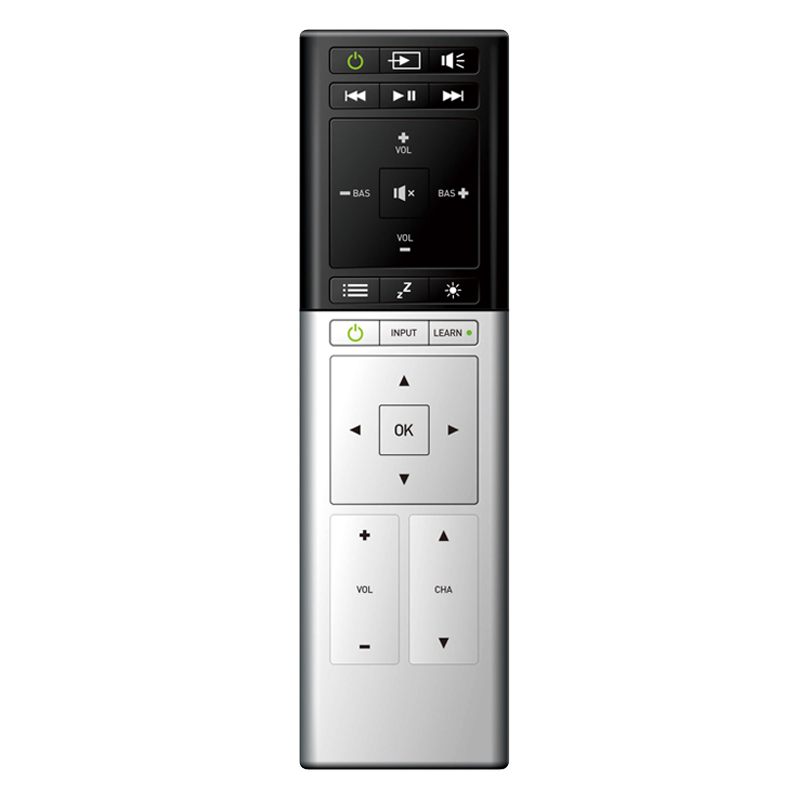 Telecomandă universală de înaltă calitate, din aluminiu, de înaltă calitate, cu telecomandă universală IR \/ RF pentru lg TV \/ set top box