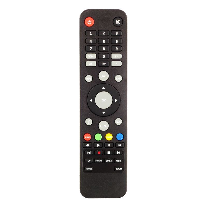 Telecomandă fără fir, de 46 de taste, de înaltă calitate, telecomandă, mouse de aer cu senzor de mișcare 2.4G pentru televizor LED \/ TV prin satelit