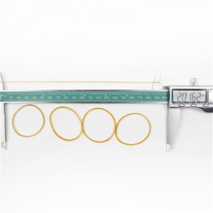 Inel de cauciuc personalizat cu ridicata, elastic, anti-îmbătrânire, bandă de cauciuc transparentă