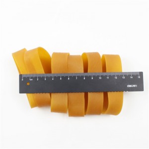 Extinde centura de cauciuc rezistentă la uzură la scară largă și inelul de cauciuc sigur și ecologic pentru legarea crabilor