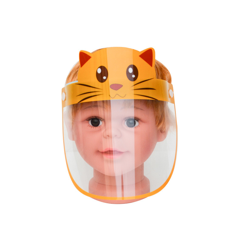 OEM Wholesale Fashion Safety Reutilizabil Clear Plastic Kids Face Shield